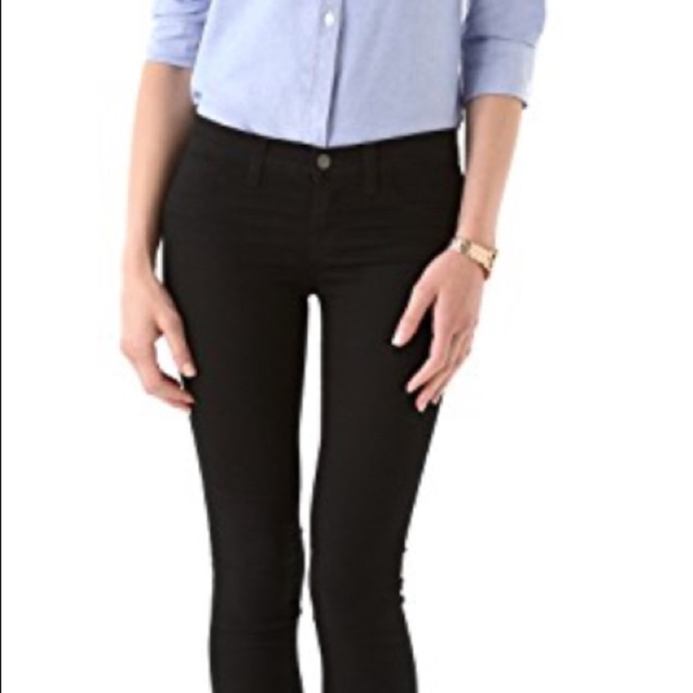 J Brand Super Skinny Leggings Pitch Wash